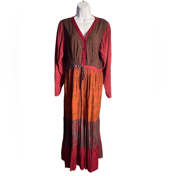 Sacred Threads Multicolor Maxi Dress - Picture 2 of 5